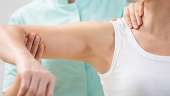 Mit welchem Verband wird eine Schulterverletzung behandelt?