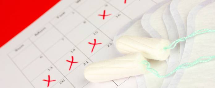 Menstruationskalender Wechseljahre