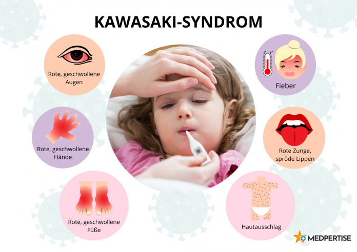Symptome des Kawasaki-Syndroms