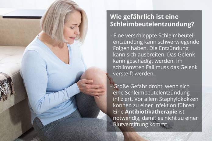 Was sind die Risiken einer Schleimbeutelentzündung?