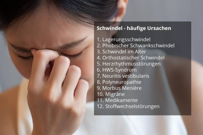 Schwindel - Häufige Ursachen