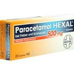 Paracetamol 500mg Hexal bei Fieber und Schmerzen, 20 ST