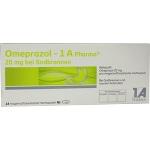 Omeprazol - 1 A Pharma 20mg bei Sodbrennen, 14 ST