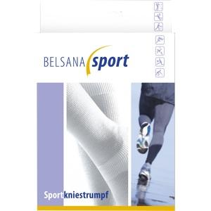 Belsana sport Sportsocke AD Gr 1 schw/schw-mel, 2 ST
