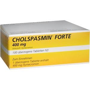Cholspasmin forte 400mg, 100 ST
