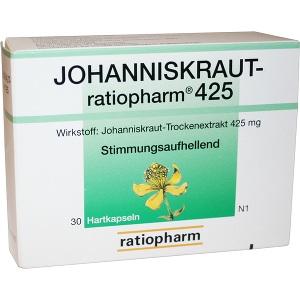 JOHANNISKRAUT-ratiopharm 425mg Hartkapseln, 30 ST