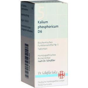 BIOCHEMIE DHU 5 KALIUM PHOSPHORICUM D 6, 80 ST