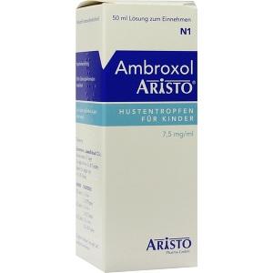 Ambroxol Aristo Hustentropfen für Kinder7.5mg/ml, 50 ML