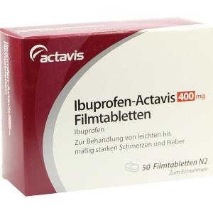 Ibuprofen-Actavis 400mg Filmtabletten, 50 ST