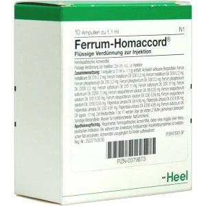FERRUM HOMACCORD, 10 ST
