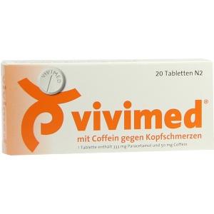 Vivimed mit Coffein gegen Kopfschmerzen, 20 ST