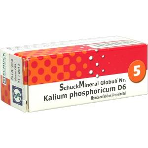SchuckMineral Globuli 5 Kalium phosphoricum D 6, 7.5 G