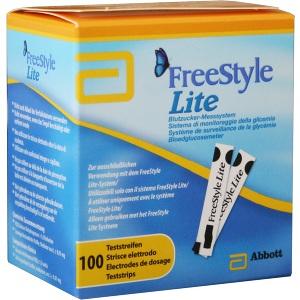 FreeStyle Lite Teststreifen ohne Codieren, 100 ST