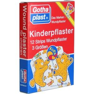 Gothaplast Kinderpflaster Strips, 12 ST