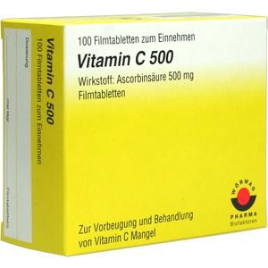 VITAMIN C 500, 100 ST