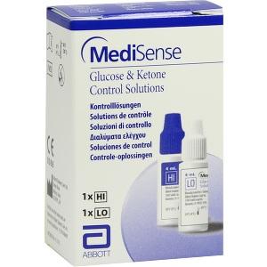 MediSense Kontrollösungen für Glukose u.Ketone, 1 P