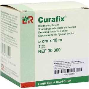Curafix Fixierpflaster 5cmx10m, 1 ST