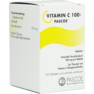 VITAMIN C 100 Pascoe, 100 ST