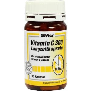 Vitamin C 300 Langzeitkapseln, 90 ST