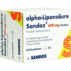 alpha-Liponsaeure Sandoz 600mg, 60 ST