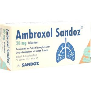 Ambroxol Sandoz 30mg, 50 ST