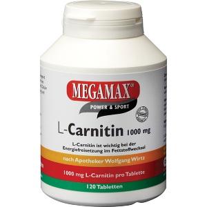 MEGAMAX L-Carnitin 1000mg, 120 ST