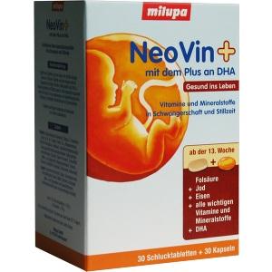 Milupa NeoVin plus DHA (30 Kaps.+30 Schlucktabl.), 1 P