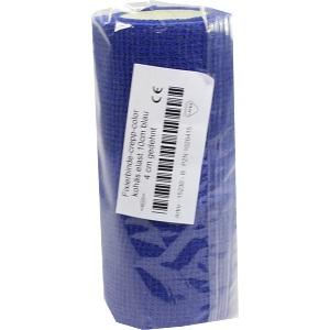 Fixierbinde-Crepp-Color koh.elast.10cm blau 4m ged, 1 ST