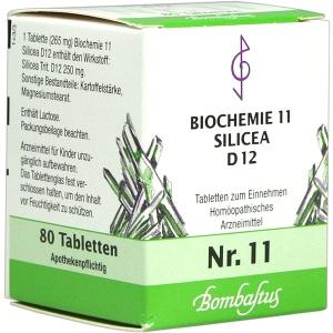 Biochemie 11 Silicea D 12, 80 ST