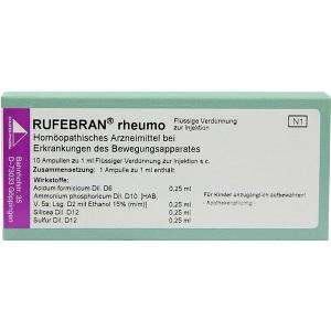 Rufebran rheumo, 10 ST