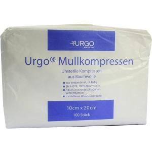 Urgo Mullkompresse unsteril 10x20cm 8fach, 100 ST
