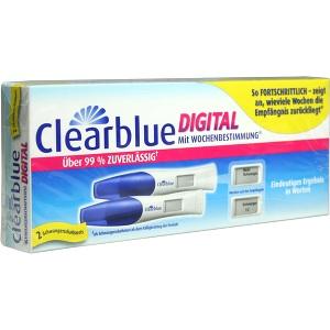 Clearblue Digital mit Wochenbestimmung, 2 ST