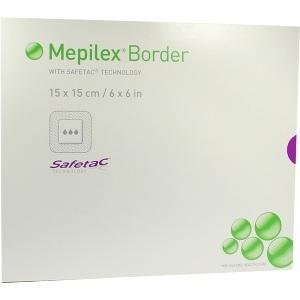 Mepilex Border Schaumverband 15cmx15cm steril, 5 ST
