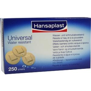 Hansaplast Universal Water Resist. D.23mm Strips, 250 ST