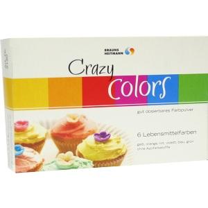 HEITMANN Crazy Color Lebensm. ro.gel.grün.bl.or.vi, 6X4 G