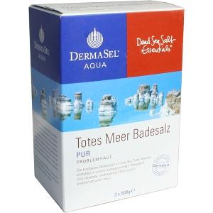 FETTE TOTES MEER BADESALZ PUR, 3x500 G