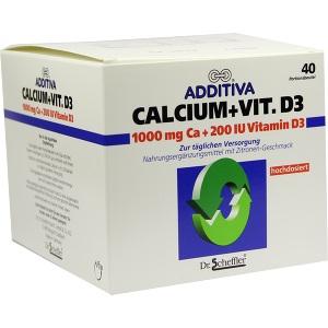 ADDITIVA CALCIUM 1000mg + Vit.D3, 40 ST