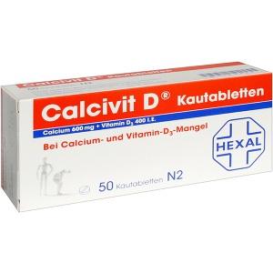 Calcivit D Kautabletten, 50 ST