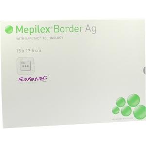 Mepilex Border Ag 15x17.5cm, 5 ST