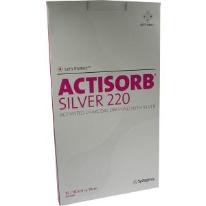Actisorb 220 Silver 19.0x10.5cm steril, 10 ST
