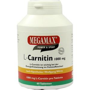MEGAMAX L-Carnitin 1000mg, 60 ST