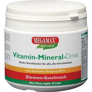 MEGAMAX Vita-Min-Drink Zitrone, 350 G