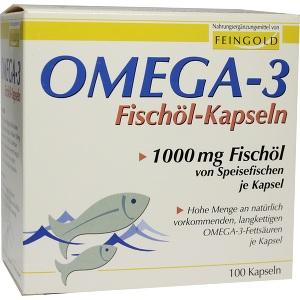 Omega 3 Fischöl Kapseln, 100 ST