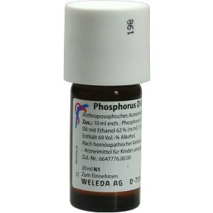 PHOSPHORUS D 6, 20 ML