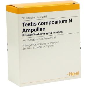 Testis compositum N Ampullen, 10 ST