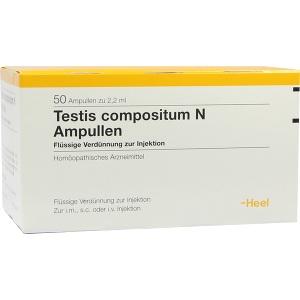 Testis compositum N Ampullen, 50 ST