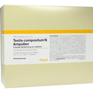 Testis compositum N Ampullen, 100 ST