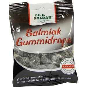 Soldan Salmiak Gummidrops zuckerhaltig, 40 G