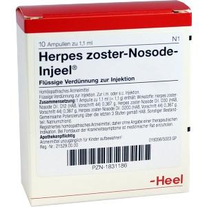 HERPES ZOST NOS INJ, 10 ST