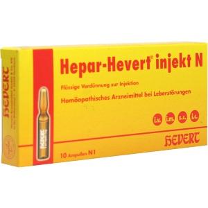 Hepar-Hevert injekt N, 10 ST
